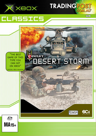 Conflict: Desert Storm [Pre-Owned] (Xbox (Original)) - Retro Xbox Software...