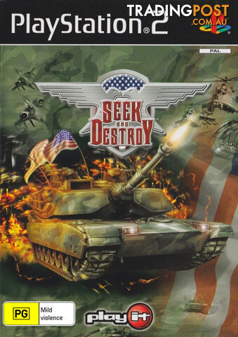 Seek And Destroy [Pre-Owned] (PS2) - Retro PS2 Software GTIN/EAN/UPC:...