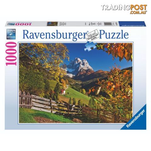 Ravensburger Mountainous Italy 1000 Piece Jigsaw Puzzle - Ravensburger - Tabletop Jigsaw Puzzle GTIN/EAN/UPC: 4005556194230