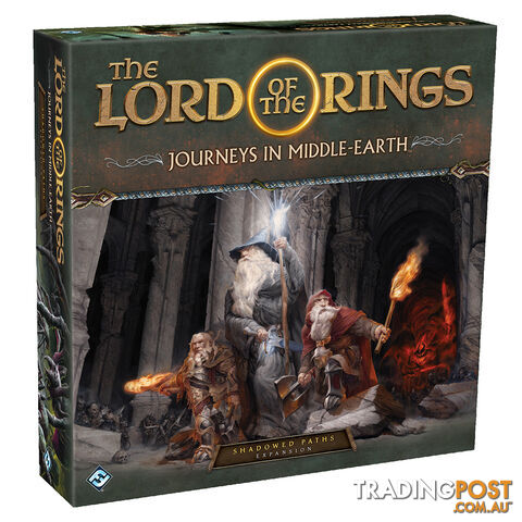 The Lord of the Rings: Journeys in Middle Earth Shadowed Paths Expansion Board Game - Fantasy Flight Games - Tabletop Board Game GTIN/EAN/UPC: 841333110338
