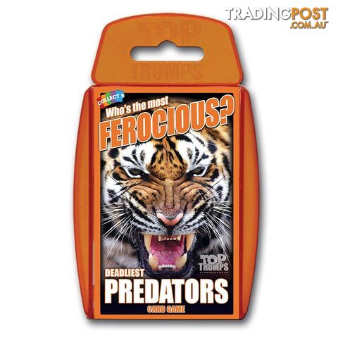 Top Trumps: Deadliest Predators - Winning Moves - Tabletop Card Game GTIN/EAN/UPC: 5036905044271