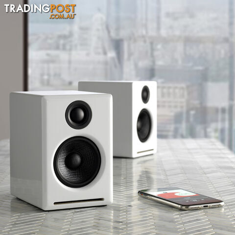 Audioengine A2+ Wireless Speakers (White) - Audioengine - PC Accessory GTIN/EAN/UPC: 852225007179 - photo 5 of 5