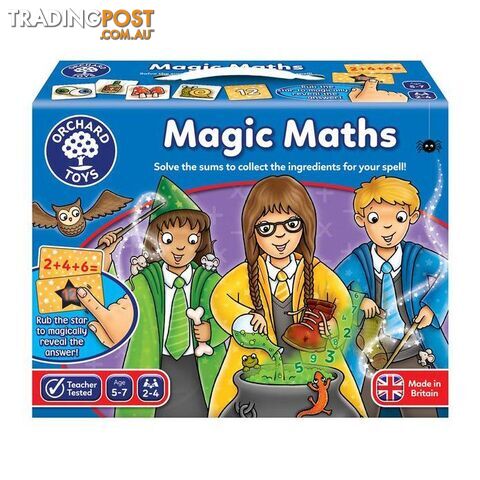 Orchard Toys Magic Maths Board Game - Orchard Toys - Tabletop Board Game...