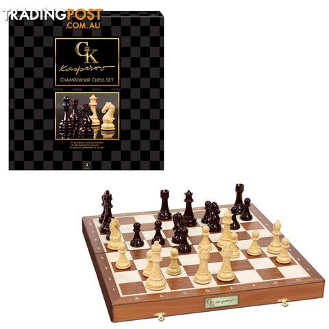 Kasparov Championship Chess Set - Ambassador Games - Tabletop Board Game GTIN/EAN/UPC: 4897049306172