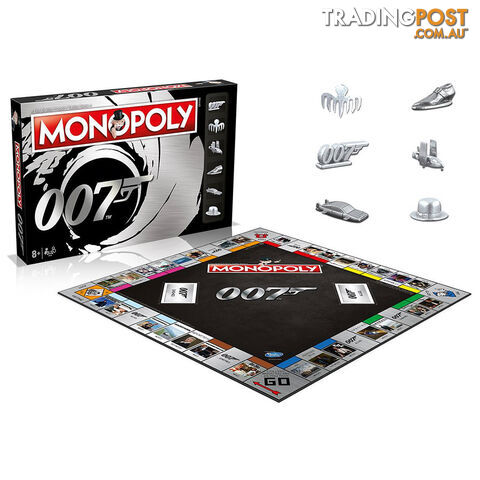 Monopoly: James Bond 007 Edition Board Game - Hasbro Gaming - Tabletop Board Game GTIN/EAN/UPC: 5036905036474 - photo 4 of 4