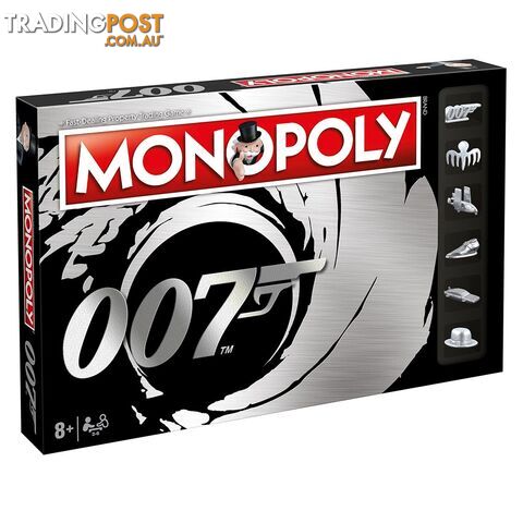 Monopoly: James Bond 007 Edition Board Game - Hasbro Gaming - Tabletop Board...