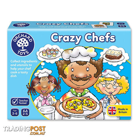 Orchard Toys Crazy Chefs Board Game - Orchard Toys - Tabletop Board Game GTIN/EAN/UPC: 5011863101044