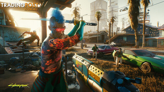 Cyberpunk 2077 Day One Edition (PS4) - CD Projekt - PS4 Software GTIN/EAN/UPC: 5902367641184 - photo 4 of 9