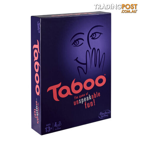 Taboo Board Game - Ventura Games MB4332 - Tabletop Board Game GTIN/EAN/UPC: 653569861942