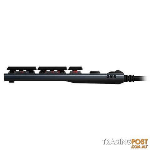 Logitech G815 Lightsync RGB GL Linear Mechanical Gaming Keyboard - Logitech - PC Accessory GTIN/EAN/UPC: 097855149084 - photo 4 of 5