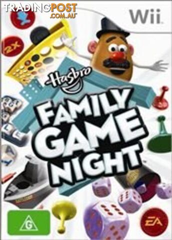 Hasbro Family Game Night [Pre-Owned] (Wii) - Electronic Arts - P/O Wii Software...