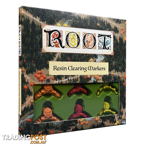 Root Board Game Resin Clearing Markers - Leder Games - Tabletop Board Game GTIN/EAN/UPC: 672975032043