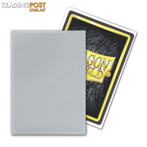 Dragon Shield Caelum Matte Silver Sleeves 100 Pack - Arcane Tinmen Aps - Tabletop Trading Cards Accessory GTIN/EAN/UPC: 5706569110086 - photo 2 of 2