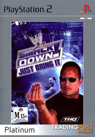 WWE SmackDown! Just Bring It [Pre-Owned] (PS2) - Retro PS2 Software...
