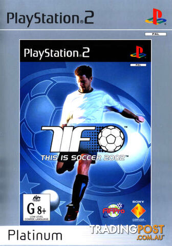 This is Soccer 2002 [Pre-Owned] (PS2) - Retro PS2 Software GTIN/EAN/UPC: 711719364320