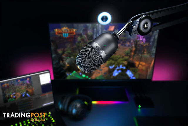 Razer Siren Mini Ultra-Compact Streaming Microphone (Quartz) - Razer - Streaming GTIN/EAN/UPC: 8886419377122 - photo 5 of 7