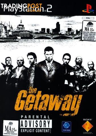 The Getaway [Pre-Owned] (PS2) - Retro PS2 Software GTIN/EAN/UPC: 711719432524