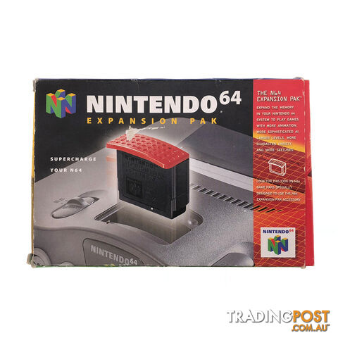Nintendo 64 RAM Expansion Pak (Boxed) [Pre-Owned] - Nintendo - Retro N64 Accessory