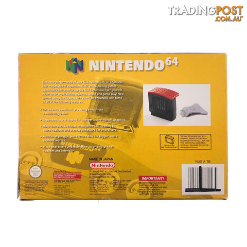 Nintendo 64 RAM Expansion Pak (Boxed) [Pre-Owned] - Nintendo - Retro N64 Accessory - photo 4 of 4