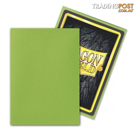 Dragon Shield Laima Matte Lime Sleeves 100 Pack - Arcane Tinmen Aps - Tabletop Trading Cards Accessory GTIN/EAN/UPC: 5706569110383 - photo 2 of 2