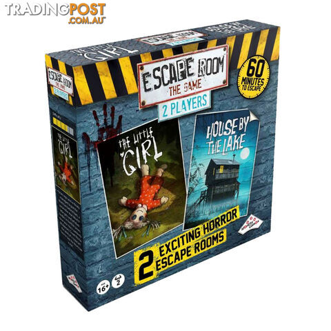 Escape Room The Game 2 Players: The Little Girl & House By The Lake Board Game -...