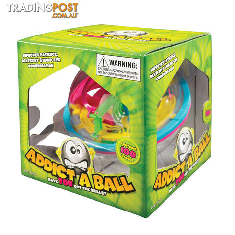 Addict-A-Ball Maze Small - 100 Stages - Kidult - Toys Sensory GTIN/EAN/UPC: 5060164140115