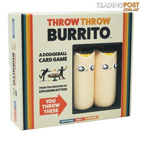 Throw Throw Burrito Card Game - Exploding Kittens LLC - Tabletop Card Game GTIN/EAN/UPC: 852131006174