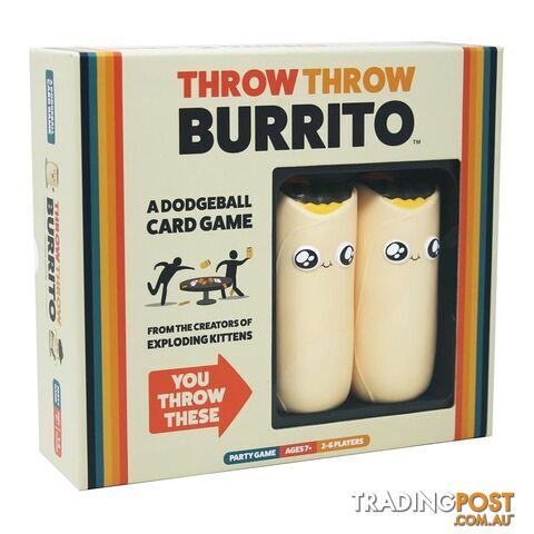 Throw Throw Burrito Card Game - Exploding Kittens LLC - Tabletop Card Game GTIN/EAN/UPC: 852131006174
