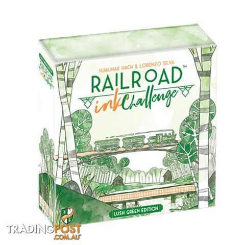 Railroad Ink Challenge Lush Green Board Game - Horrible Guild - Tabletop Board Game GTIN/EAN/UPC: 8056324760481