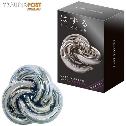 Hanayama Huzzle Level 6 Vortex Puzzle - Hanayama Co.,LTD. - Tabletop Puzzle Game GTIN/EAN/UPC: 779090900445