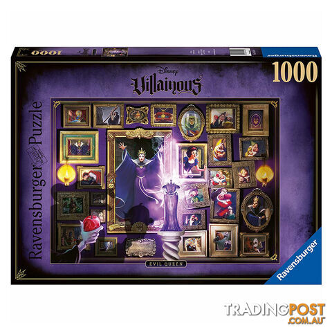 Ravensburger Disney Villainous Evil Queen 1000 Piece Jigsaw Puzzle - Ravensburger - Tabletop Jigsaw Puzzle GTIN/EAN/UPC: 4005556165209