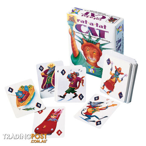 Rat-a-Tat Cat Card Game - Gamewright GWR204 - Tabletop Card Game GTIN/EAN/UPC: 759751002046