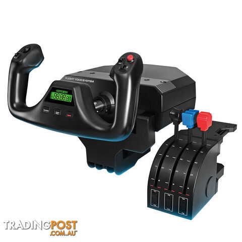 Logitech G Flight Yoke with Throttle Quadrant - Logitech PZ44 - Flight Simulation GTIN/EAN/UPC: 097855127884 - photo 2 of 8
