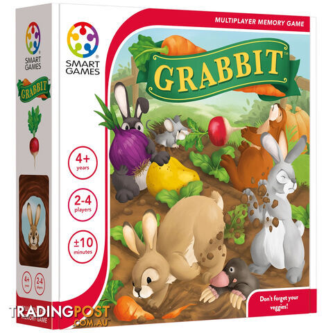 Smart Games Grabbit Board Game - Smart Games - Tabletop Puzzle Game...