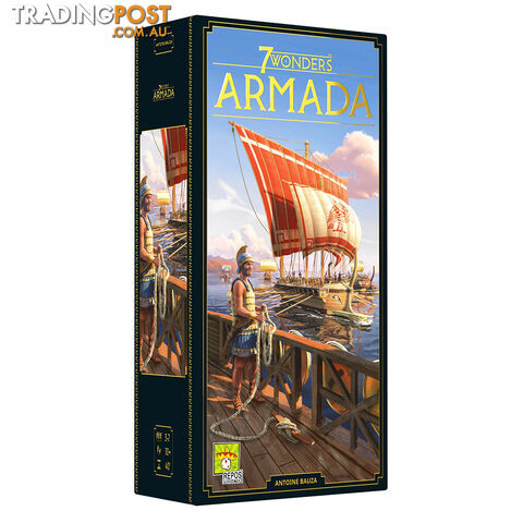 7 Wonders New Edition: Armada Expansion Board Game - Repos Production - Tabletop Board Game GTIN/EAN/UPC: 5425016924358