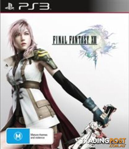 Final Fantasy XIII [Pre-Owned] (PS3) - Square Enix - Retro P/O PS3 Software GTIN/EAN/UPC: 5060121820876