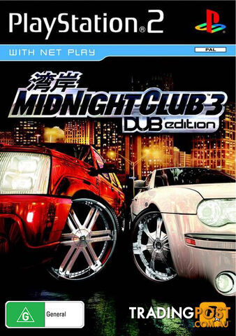 Midnight Club 3 Dub Edition [Pre-Owned] (PS2) - Retro PS2 Software GTIN/EAN/UPC:...