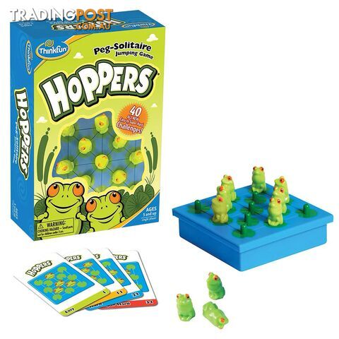 ThinkFun Hoppers Board Game - ThinkFun - Tabletop Puzzle Game GTIN/EAN/UPC: 4005556763474