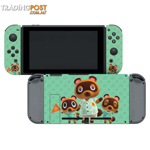 Controller Gear Animal Crossing Tom Nook Switch Skin & Screen Protector Set - Controller Gear - Switch Accessory GTIN/EAN/UPC: 810032802073 - photo 3 of 3