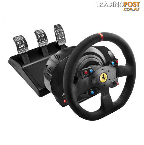 Thrustmaster T300 599XX Alcantara T3PA Edition & Thrustmaster TH8A Shifter (Add-on for T500/T300/TX) Bundle - Thrustmaster - Racing Simulation GTIN/EAN/UPC: 3362934110055 - photo 5 of 8
