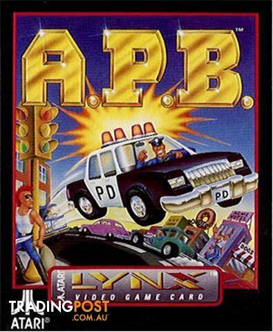 A.P.B. (Atari Lynx) - Atari - Retro Lynx Software GTIN/EAN/UPC: 077000020345