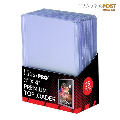 Ultra Pro 3" x 4"  35PT Premium Toploaders 25 Pack - Ultra Pro - Tabletop Trading Cards Accessory GTIN/EAN/UPC: 074427811457