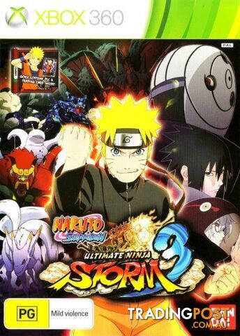 Naruto Shippuden: Ultimate Ninja Storm 3 [Pre-Owned] (Xbox 360) - Bandai Namco Entertainment - P/O Xbox 360 Software GTIN/EAN/UPC: 3391891967396
