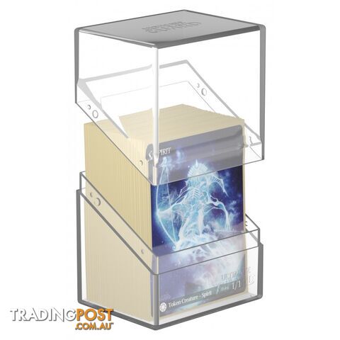 Ultimate Guard Boulder 80+ Deck Case (Clear) - Ultimate Guard - Tabletop Trading Cards Accessory GTIN/EAN/UPC: 4056133011464 - photo 3 of 6