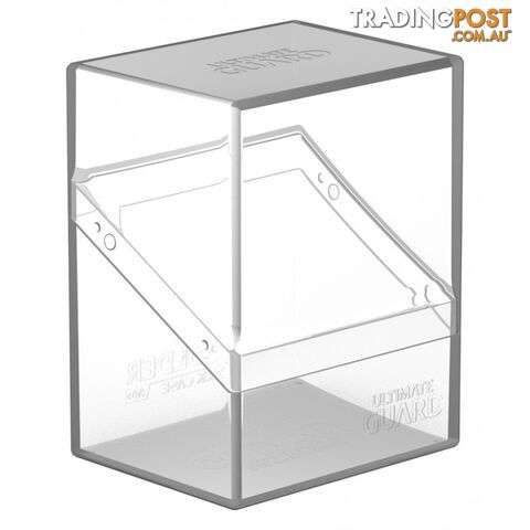 Ultimate Guard Boulder 80+ Deck Case (Clear) - Ultimate Guard - Tabletop Trading Cards Accessory GTIN/EAN/UPC: 4056133011464