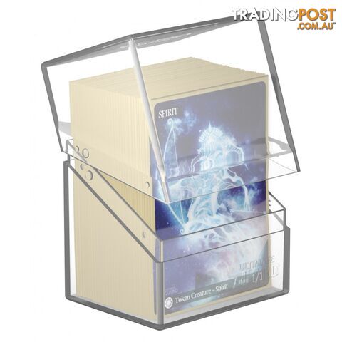 Ultimate Guard Boulder 80+ Deck Case (Clear) - Ultimate Guard - Tabletop Trading Cards Accessory GTIN/EAN/UPC: 4056133011464 - photo 2 of 6