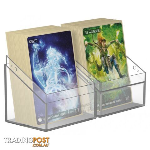 Ultimate Guard Boulder 80+ Deck Case (Clear) - Ultimate Guard - Tabletop Trading Cards Accessory GTIN/EAN/UPC: 4056133011464 - photo 4 of 6