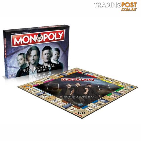 Monopoly Supernatural Edition Board Game - Winning Moves - Tabletop Board Game GTIN/EAN/UPC: 5053410004729 - photo 2 of 3