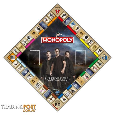 Monopoly Supernatural Edition Board Game - Winning Moves - Tabletop Board Game GTIN/EAN/UPC: 5053410004729 - photo 3 of 3