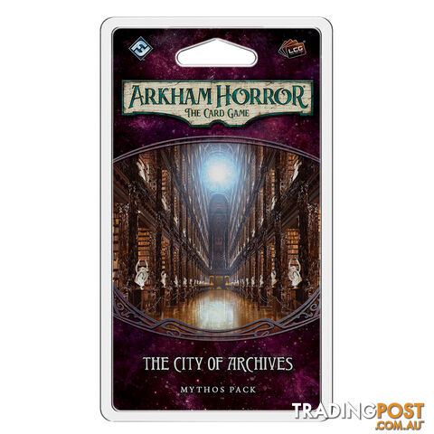 Arkham Horror: The Card Game The City of Archives Mythos Pack - Fantasy Flight Games - Tabletop Card Game GTIN/EAN/UPC: 841333105396